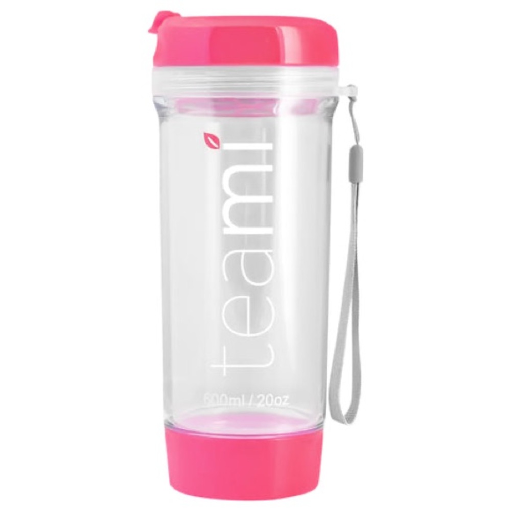 Teami Tea Tumbler Infuser Bottle pink - Picture 2 of 5